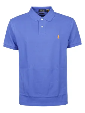 Logo Embroidered Short-Sleeved Polo Shirt