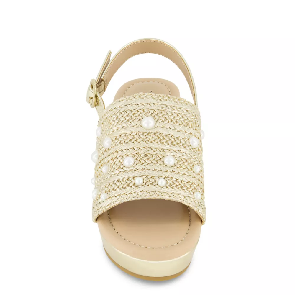 MARC FISHER  GIRLS LITTLE-BIG KID MARREN WEAVE WEDGE SANDAL