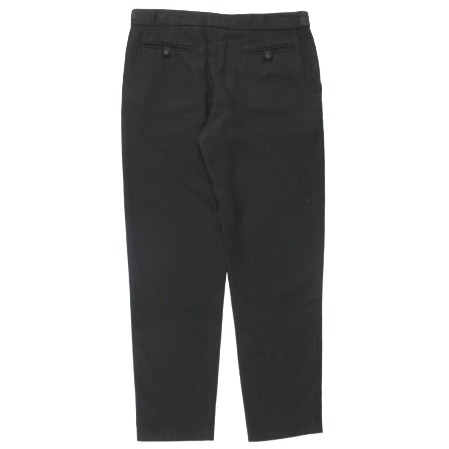 Margaret Howell Black Linen Trousers