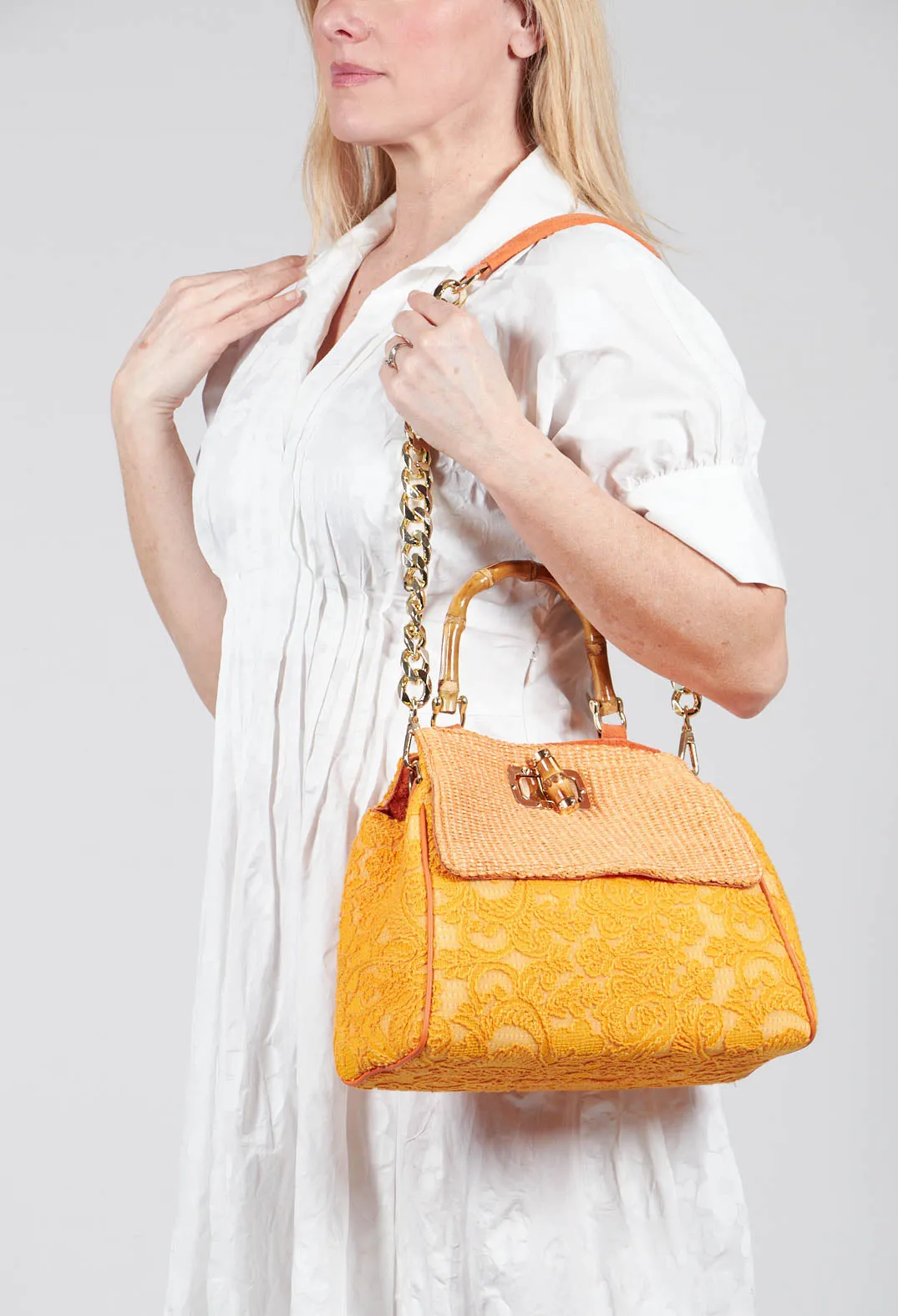 Lace Bag in Orange