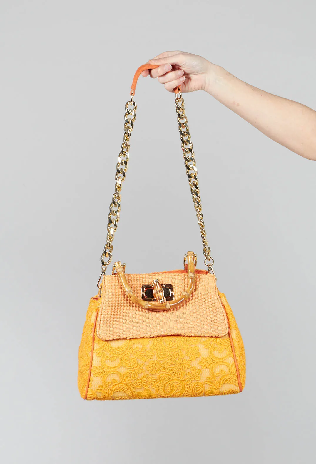 Lace Bag in Orange