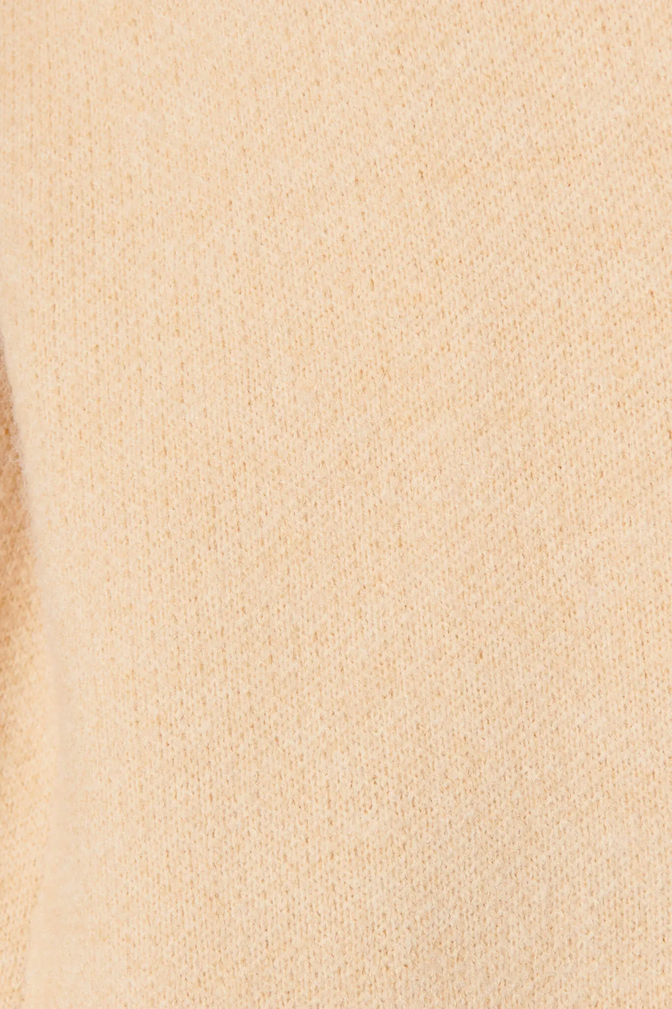 Marseille Knit Coatigan In Apricot Wool Blend