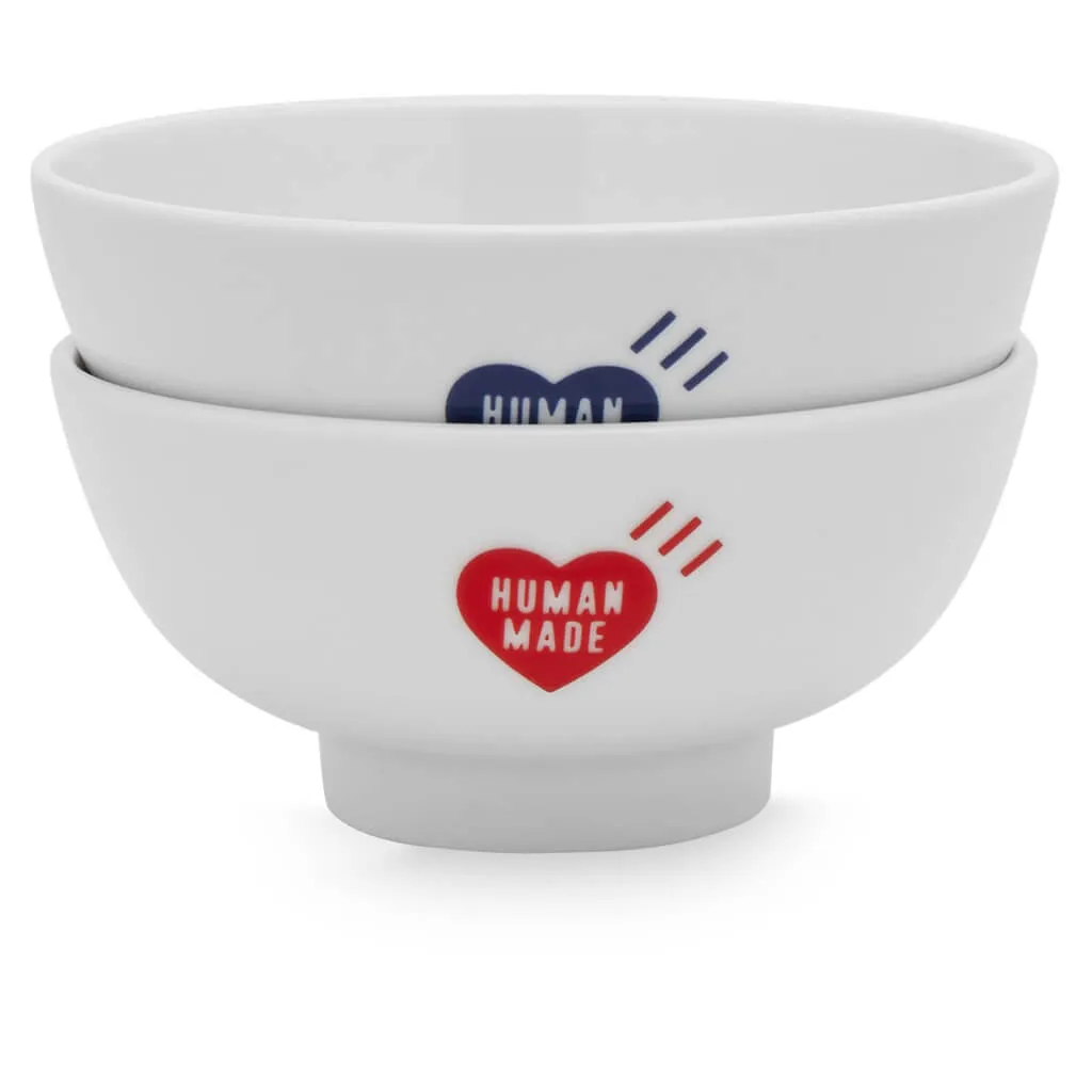 Matching Rice Bowls Set (2P) - White