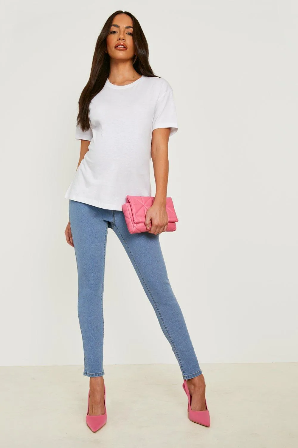 Maternity Over The Bump Skinny Jeans