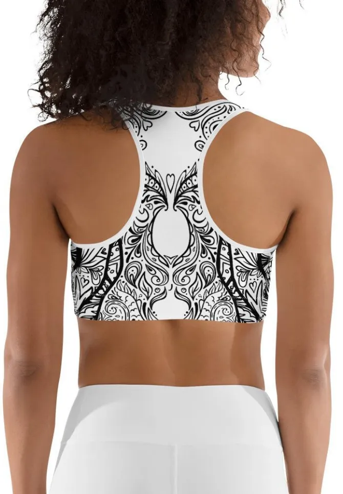 Meditation Zen Sports Bra