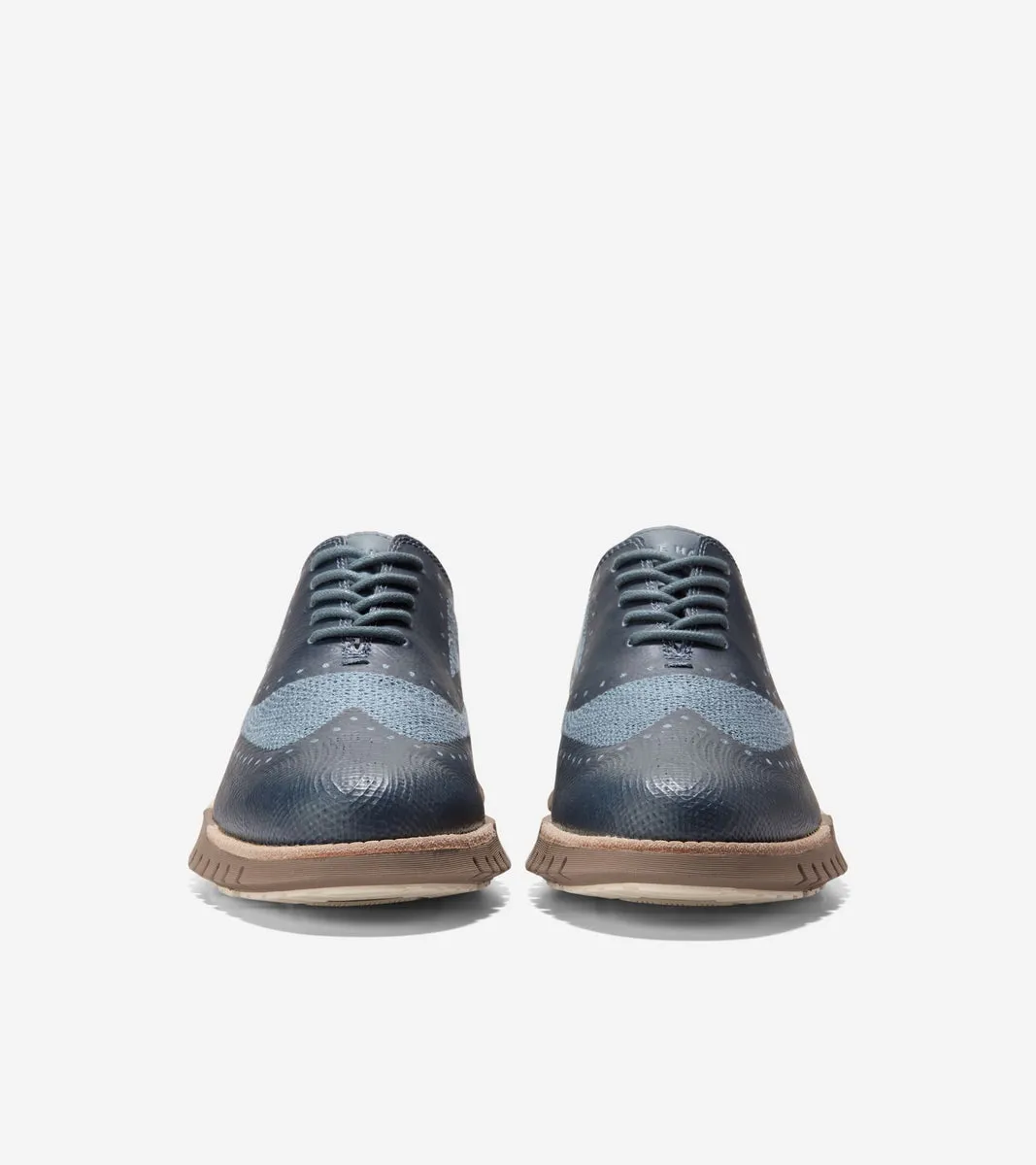 Men ZERØGRAND Remastered Embrostitch Wingtip Oxfords