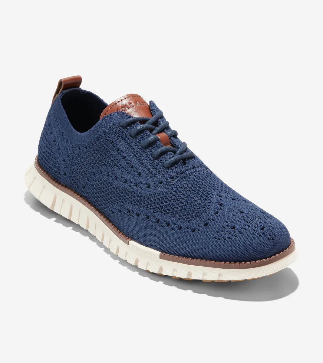 Men ZERØGRAND Remastered Stitchlite Wingtip Oxfords