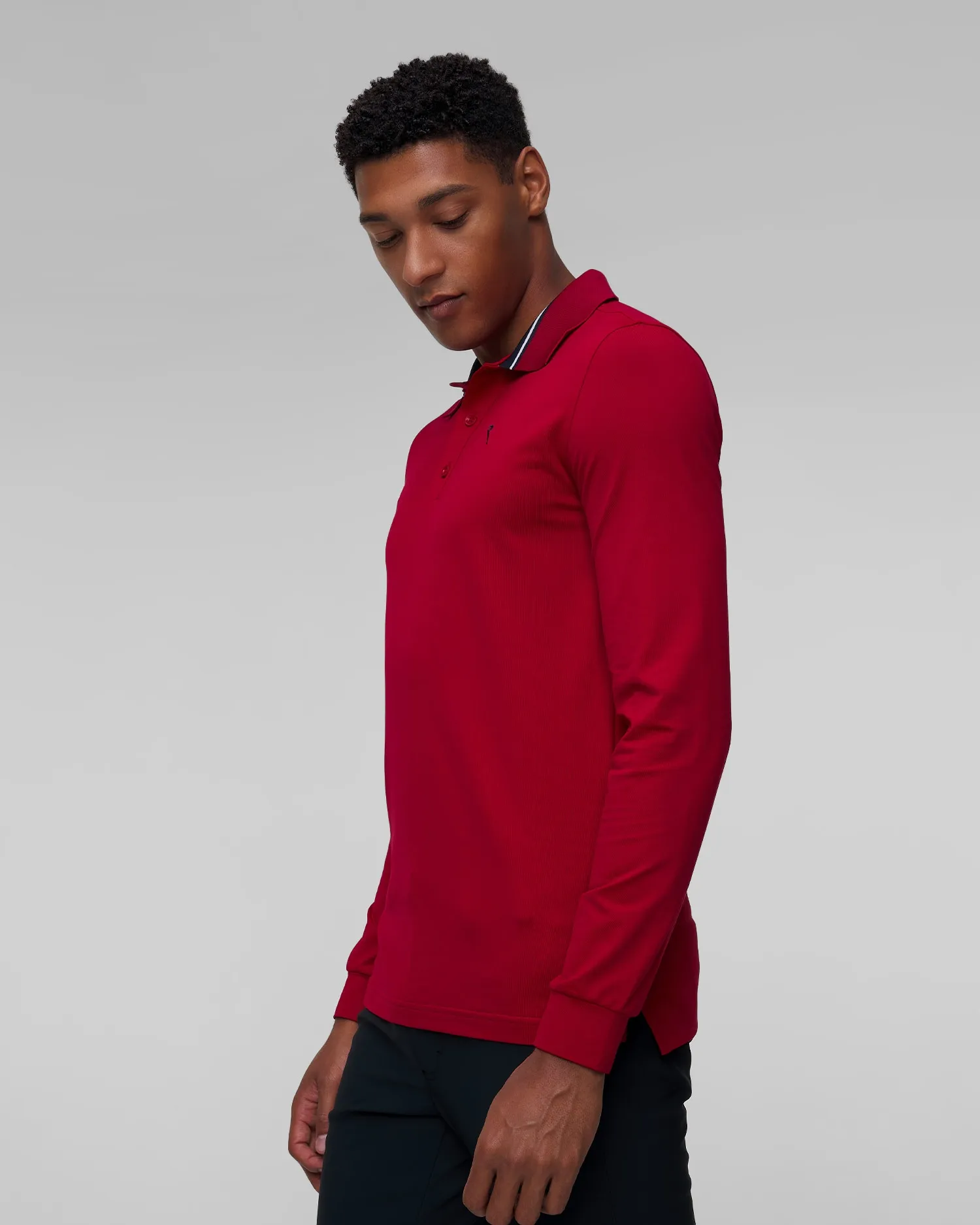 Men's long-sleeved polo Chervo Aromatico A0003-837