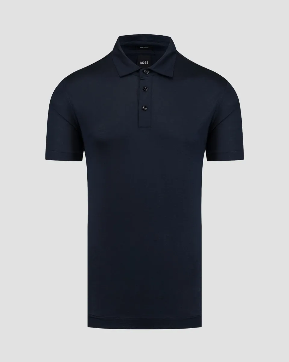 Men's navy blue polo Hugo Boss Press 50513657-404