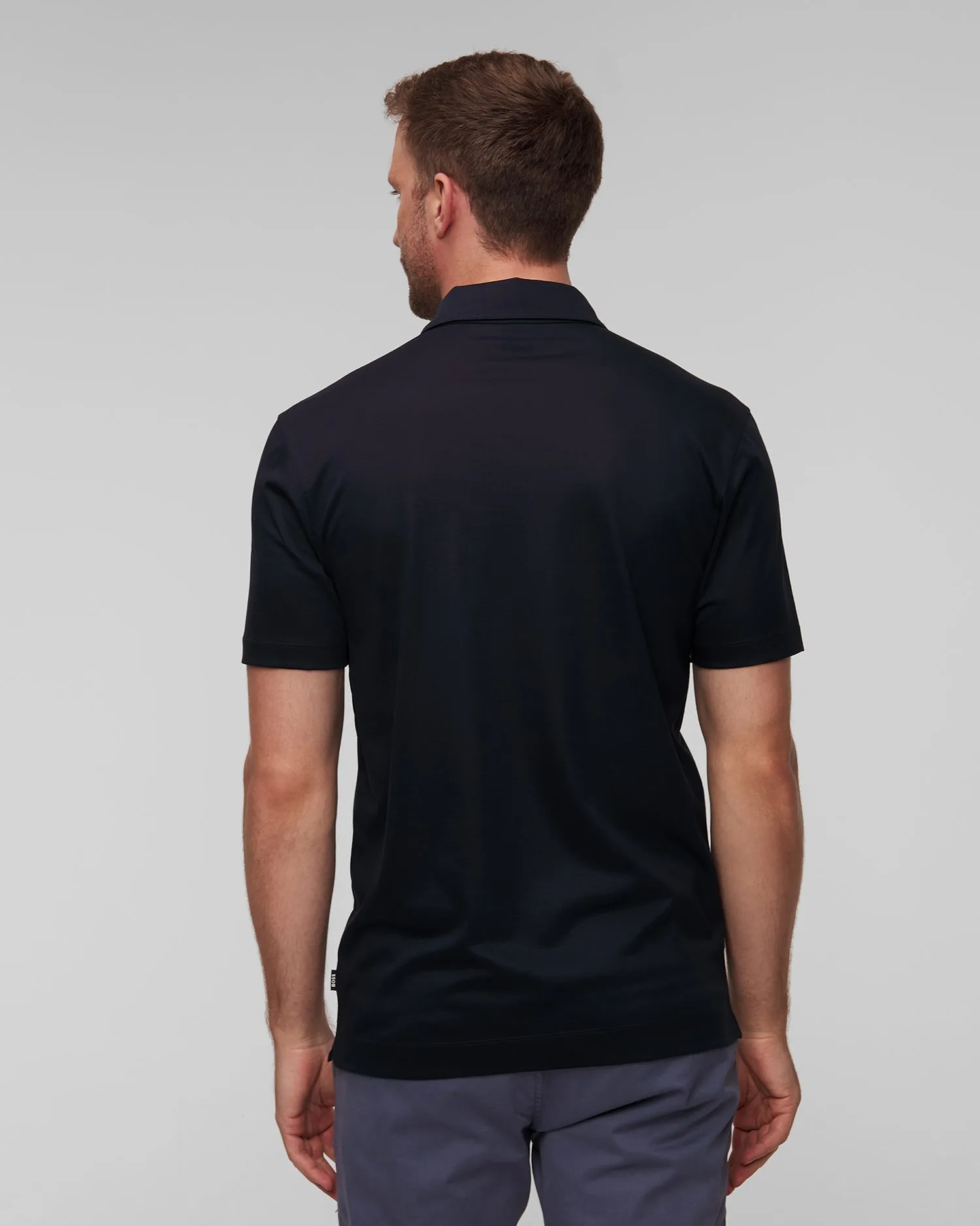 Men's navy blue polo Hugo Boss Press 50513657-404