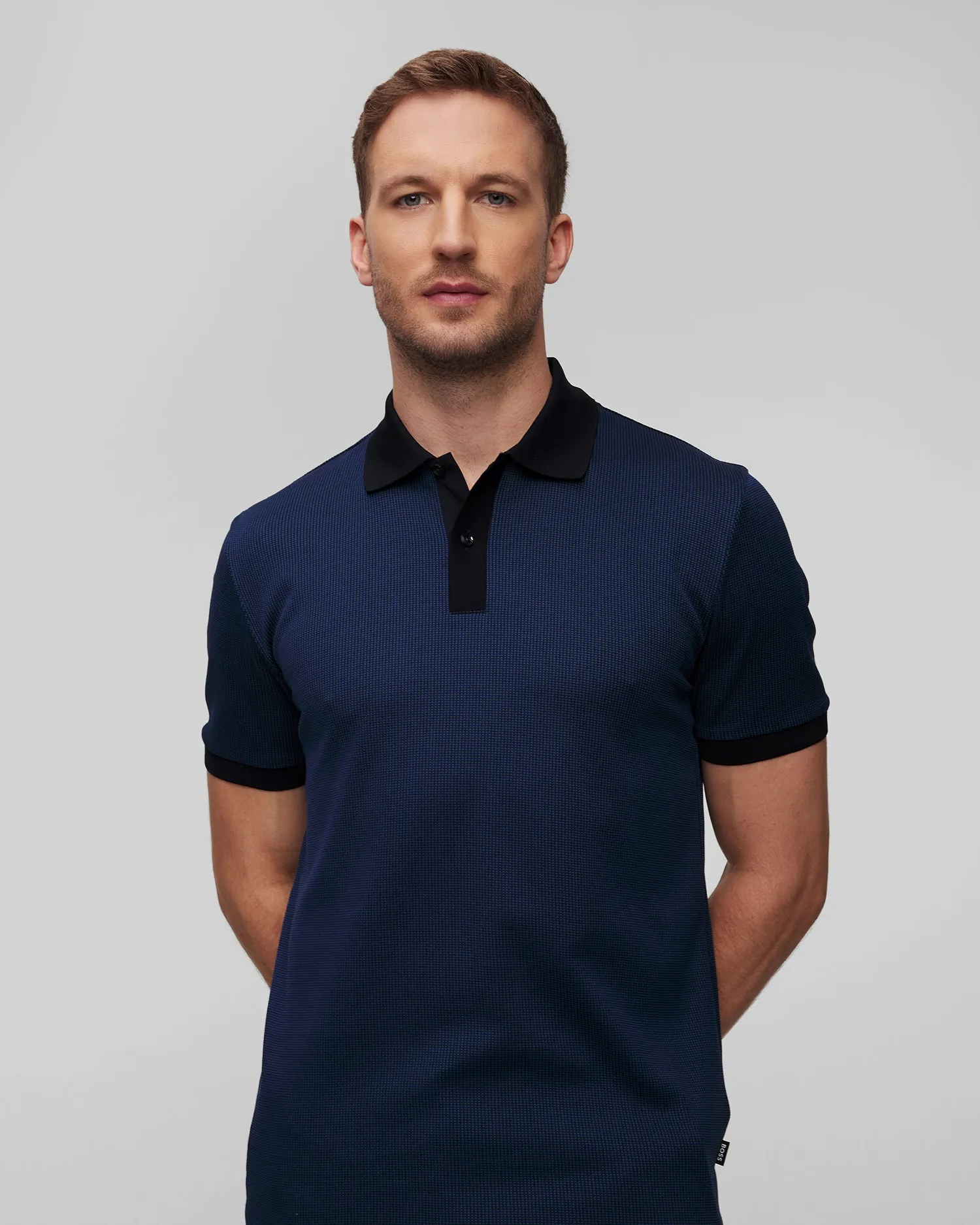 Men's navy blue polo shirt Hugo Boss H-Parlay 50518563-404