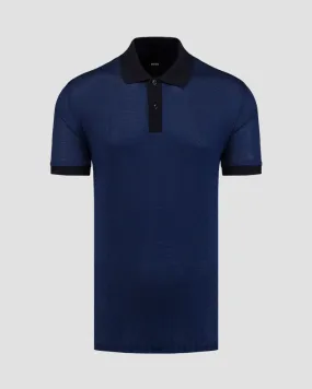 Men's navy blue polo shirt Hugo Boss H-Parlay 50518563-404