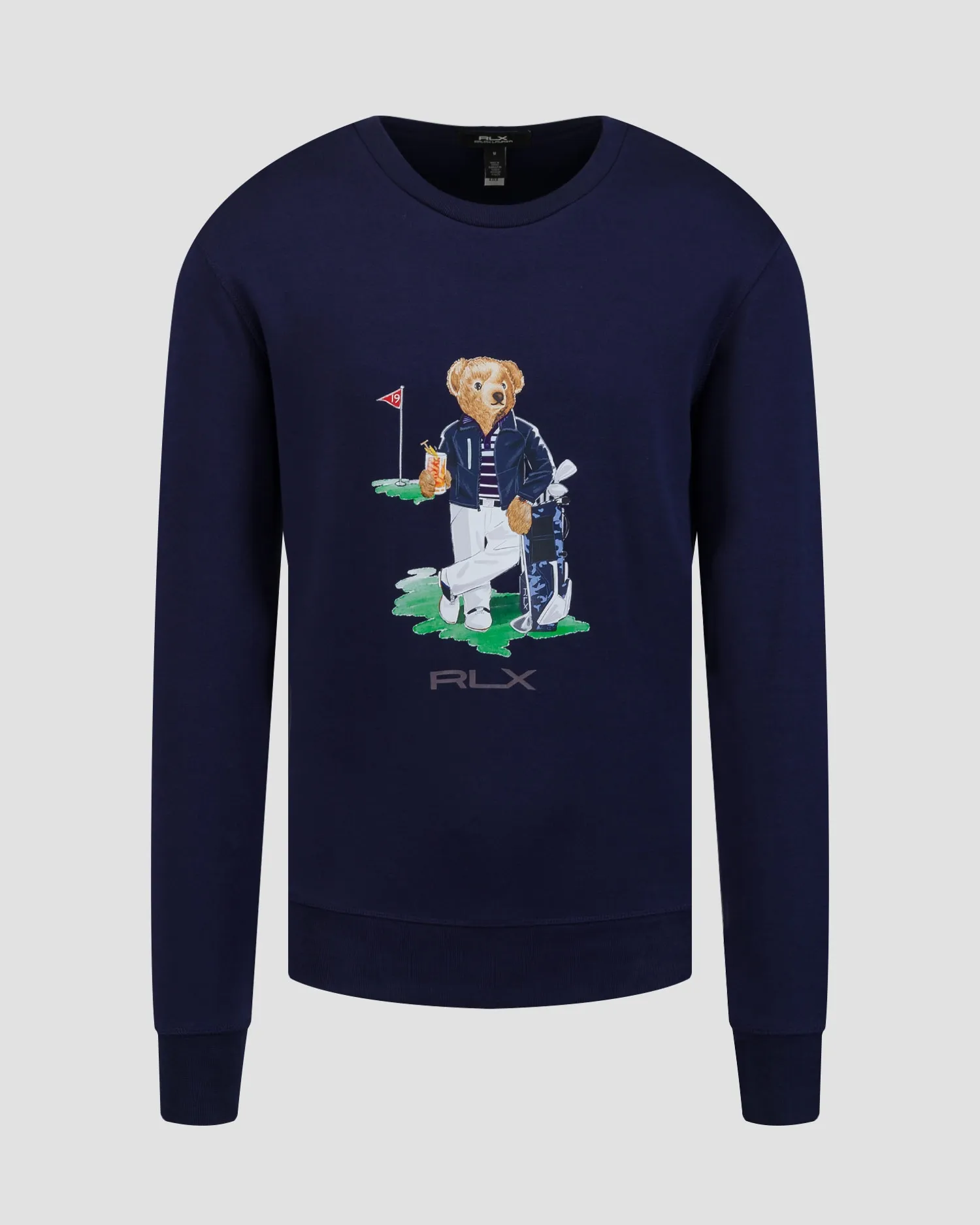 Men's navy blue Ralph Lauren RLX Golf Knit-sweatshirt 785A55976-410