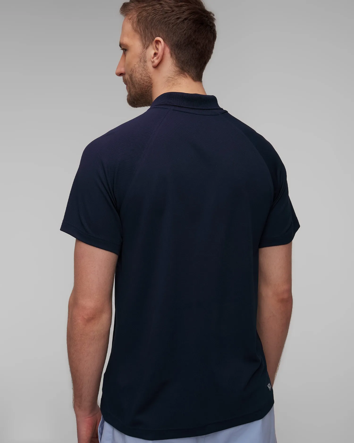 Men's navy blue technical polo Lacoste DH3201 dh3201-166