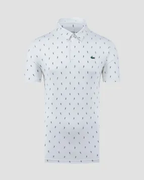 Men's white technical polo Lacoste DH5175 dh5175-u8z