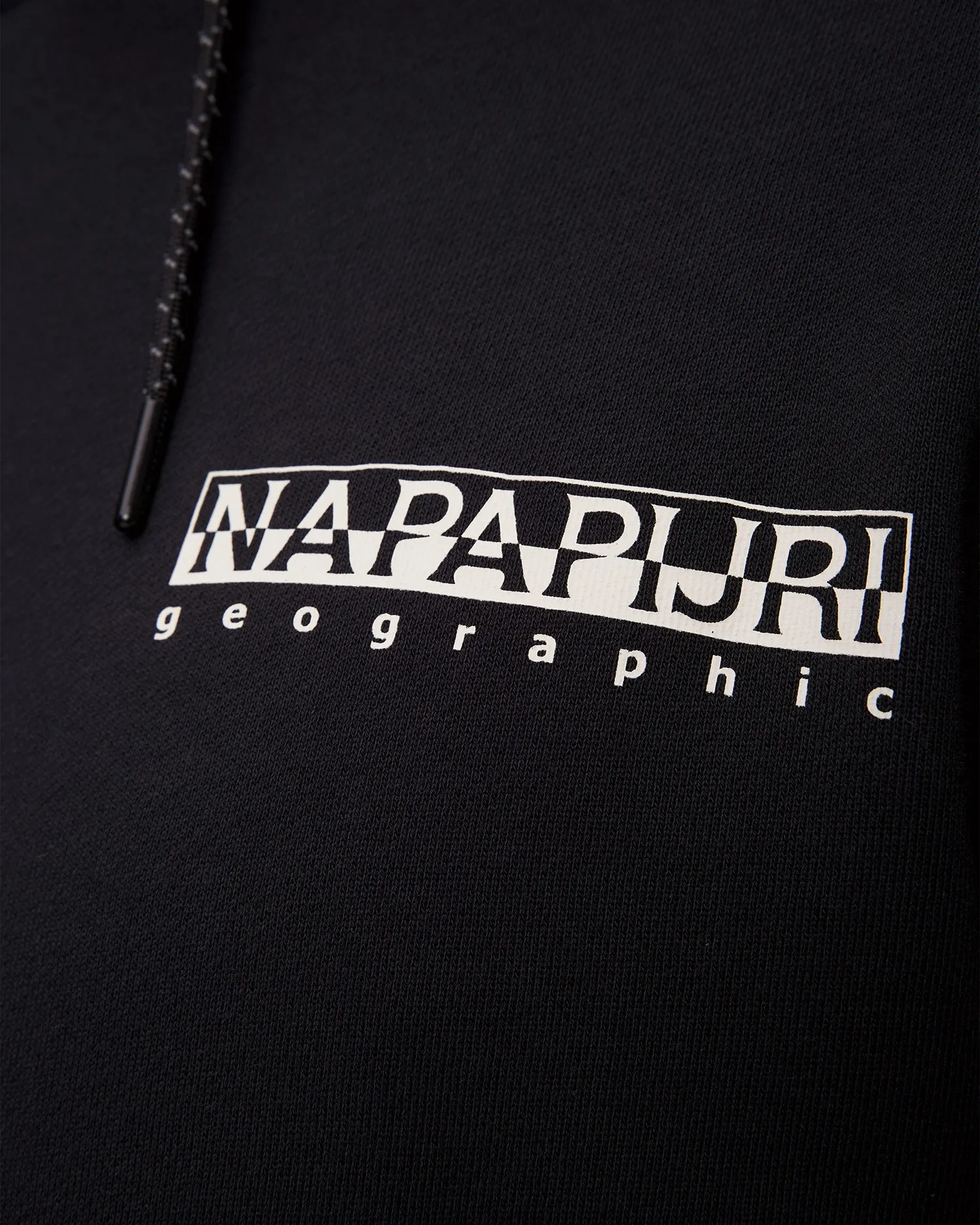 Men’s black sweatshirt Napapijri B-Boyd H NP0A4HP20411-1