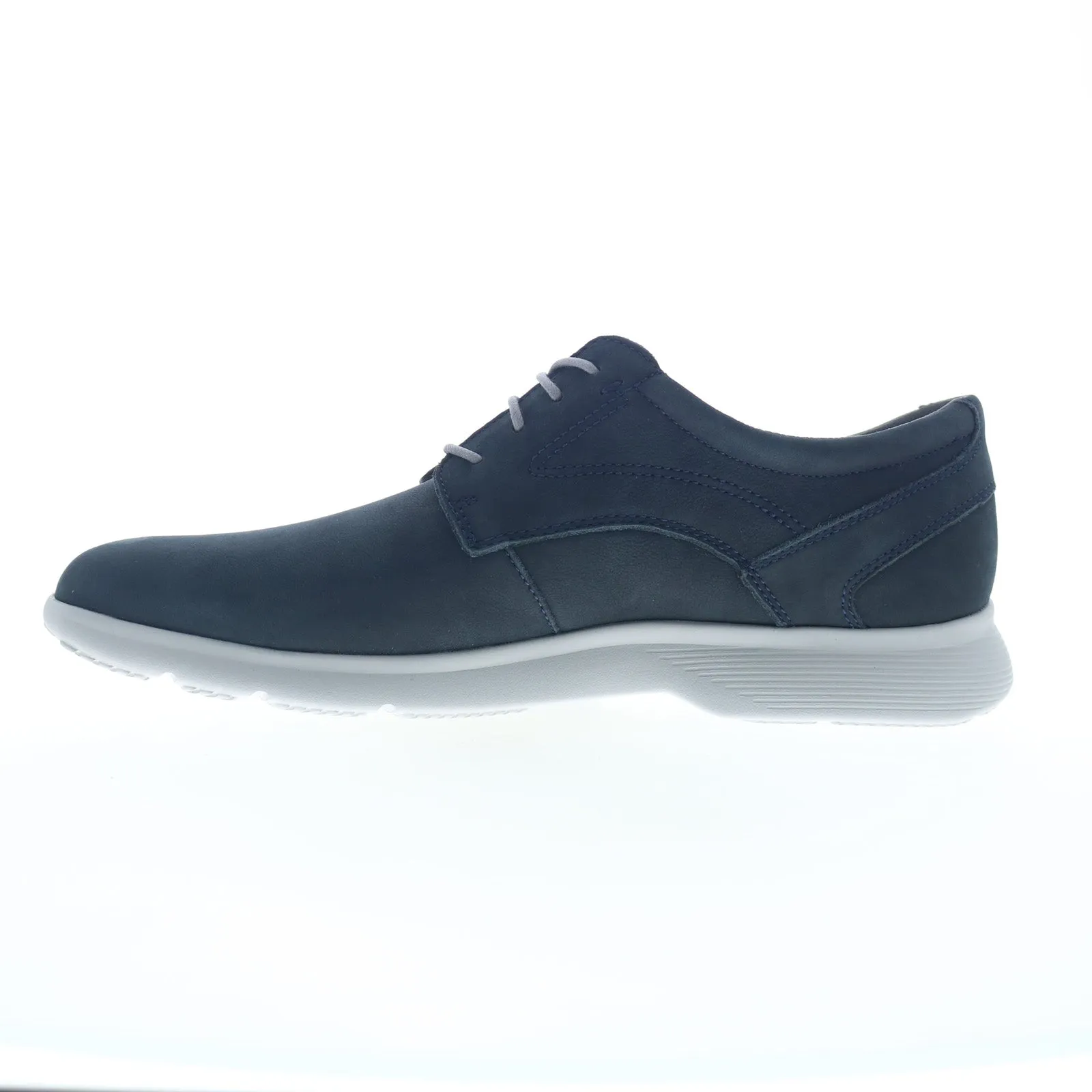 Mens Blue Rockport Truflex Dressport Plain Toe Oxfords