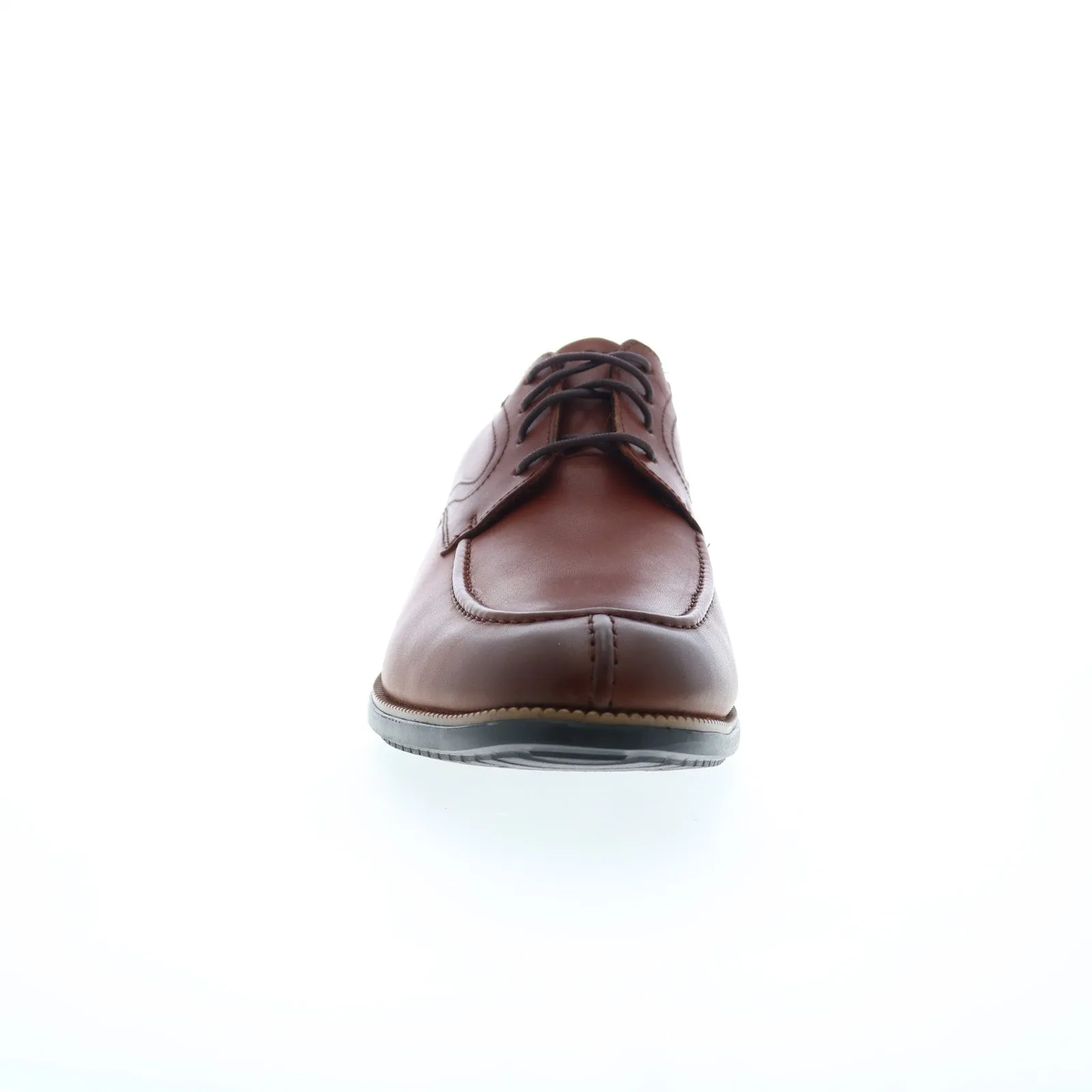 Mens Brown Rockport Total Motion Dressport Algonquin Casual Oxfords