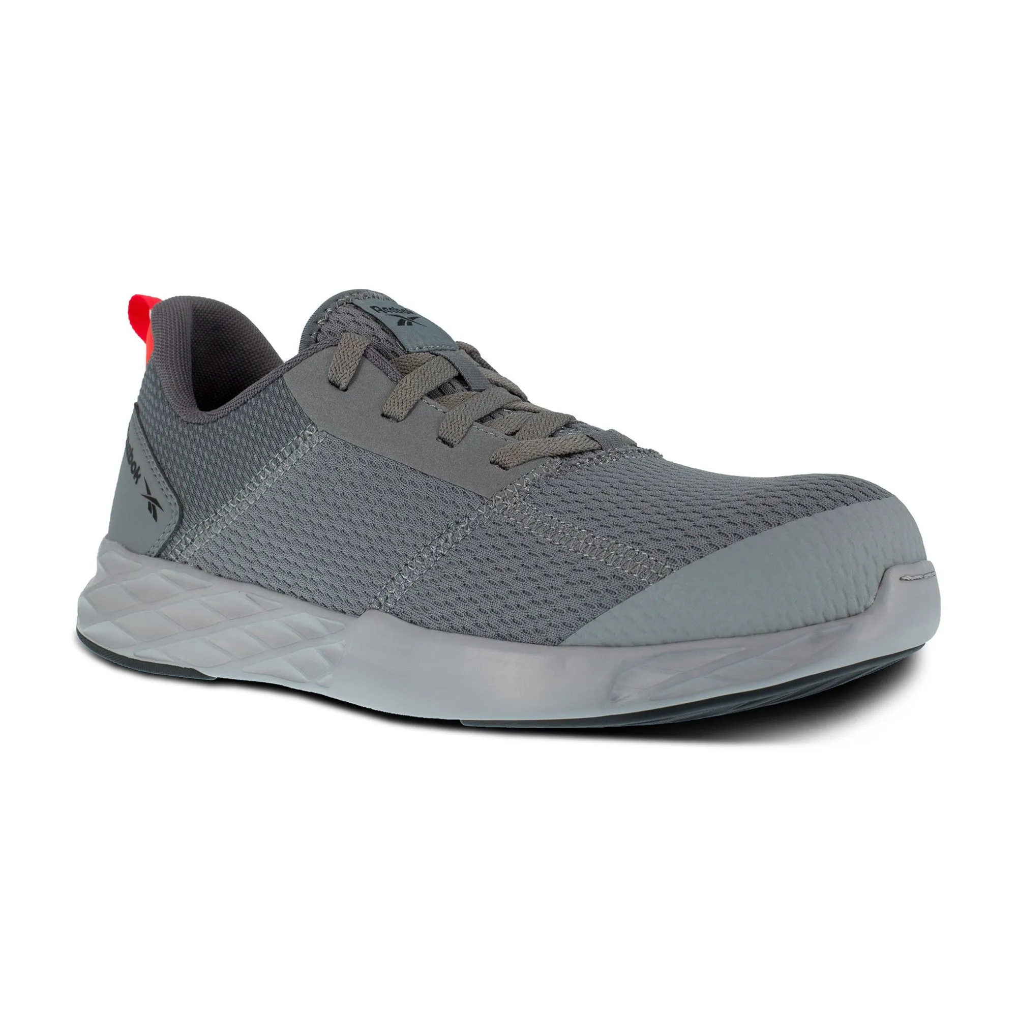 Mens Grey Mesh Oxfords Astroride Strike Work