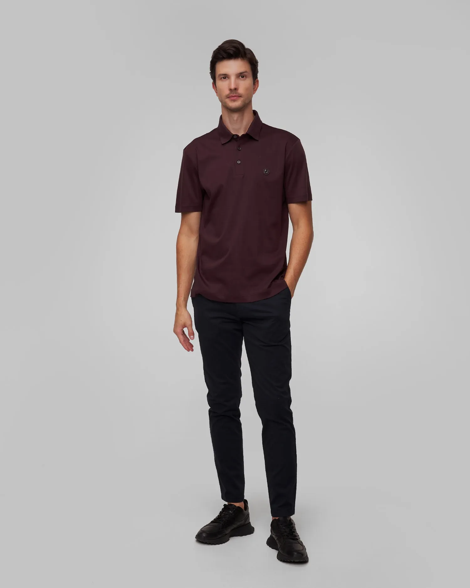 Men’s maroon polo shirt Hugo Boss C-Parris 50520297-642