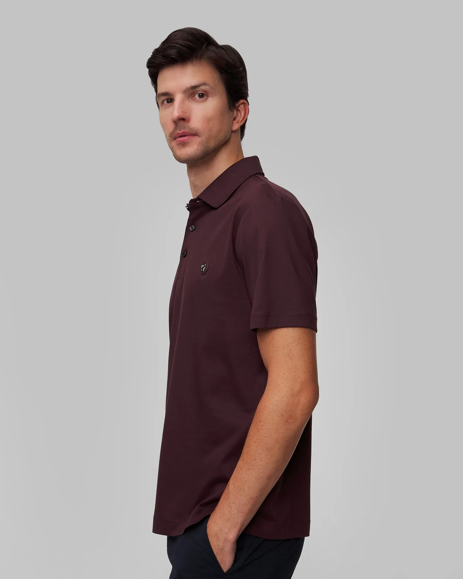 Men’s maroon polo shirt Hugo Boss C-Parris 50520297-642