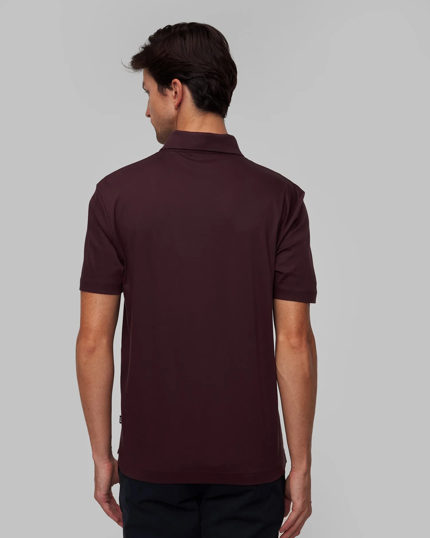 Men’s maroon polo shirt Hugo Boss C-Parris 50520297-642