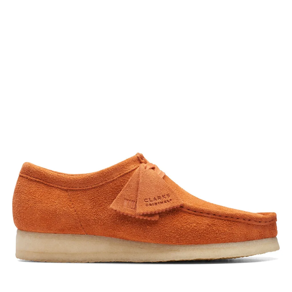 Men's Orange Clarks Wallabee Oxfords & Lace-Ups