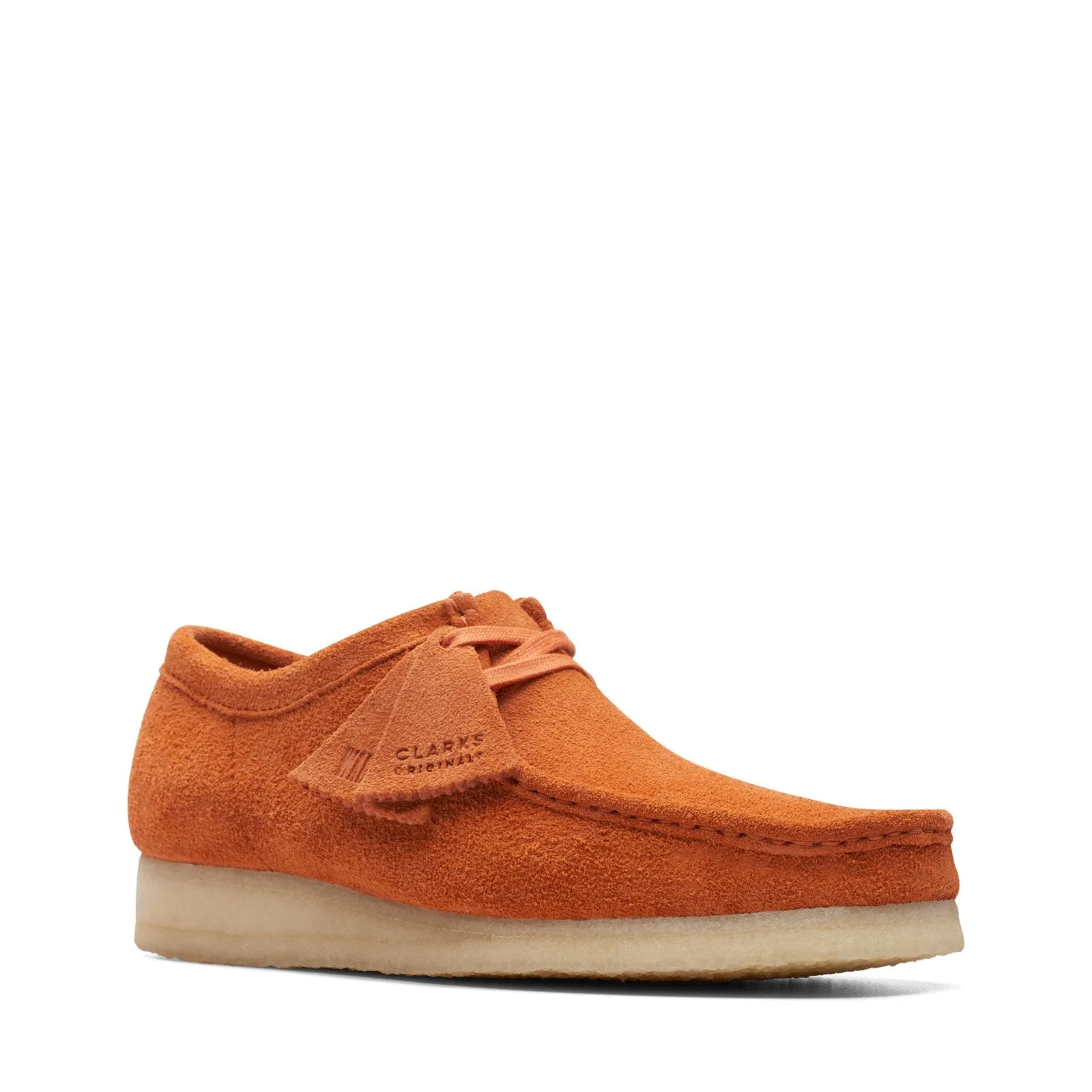 Men's Orange Clarks Wallabee Oxfords & Lace-Ups