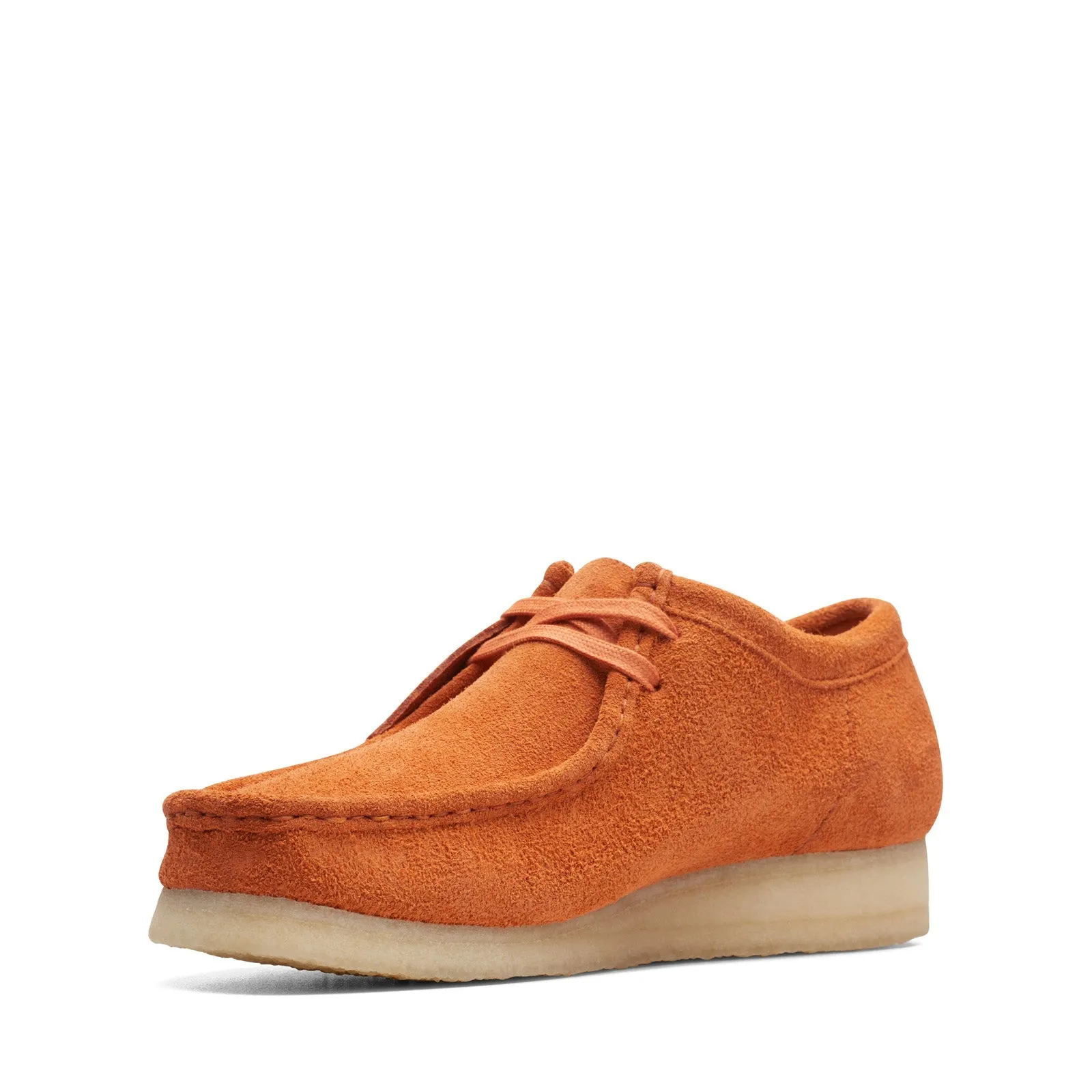 Men's Orange Clarks Wallabee Oxfords & Lace-Ups