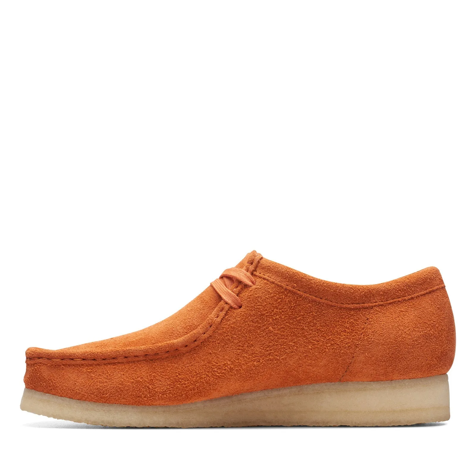 Men's Orange Clarks Wallabee Oxfords & Lace-Ups