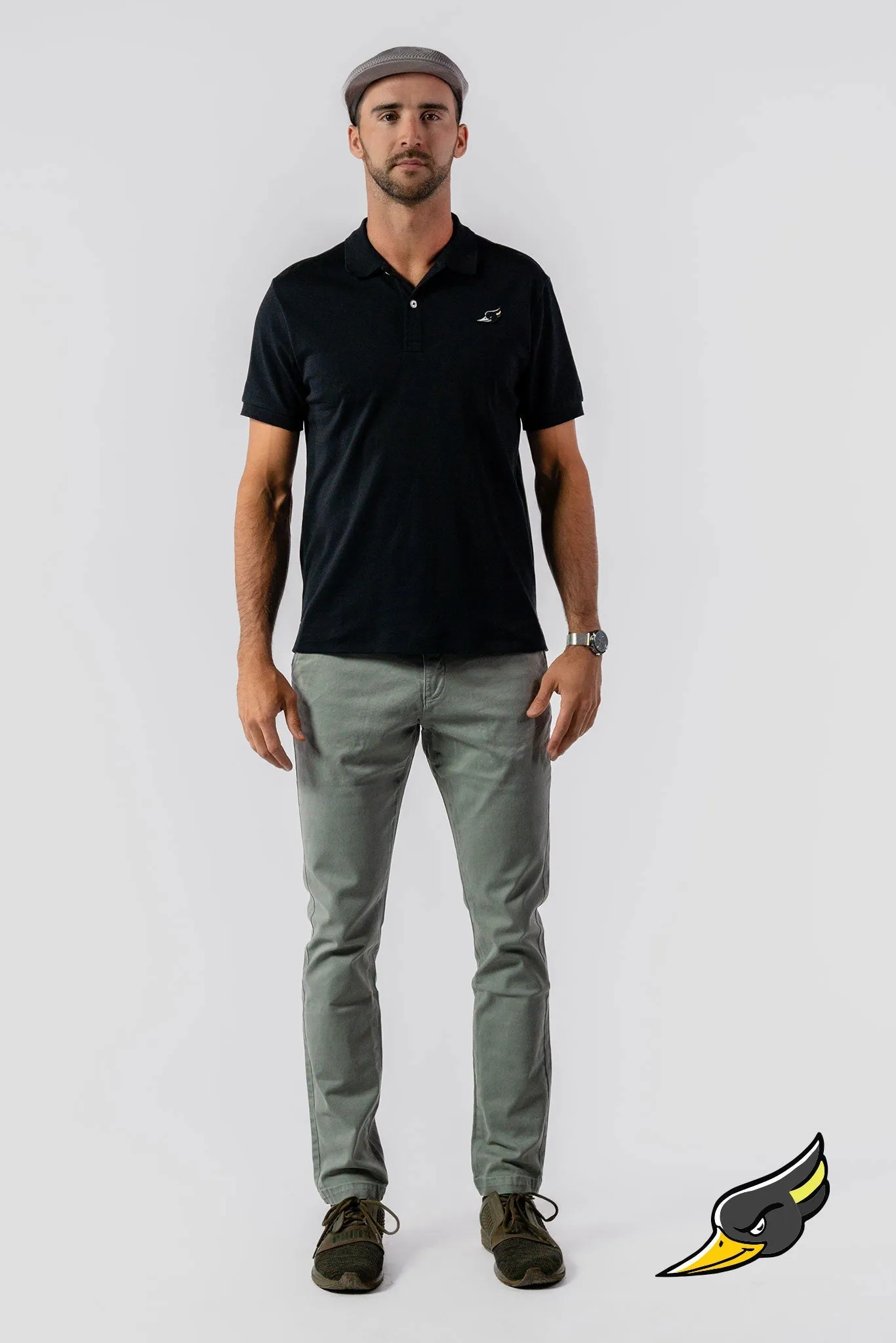 MEN'S POLO SHIRT - BLACK