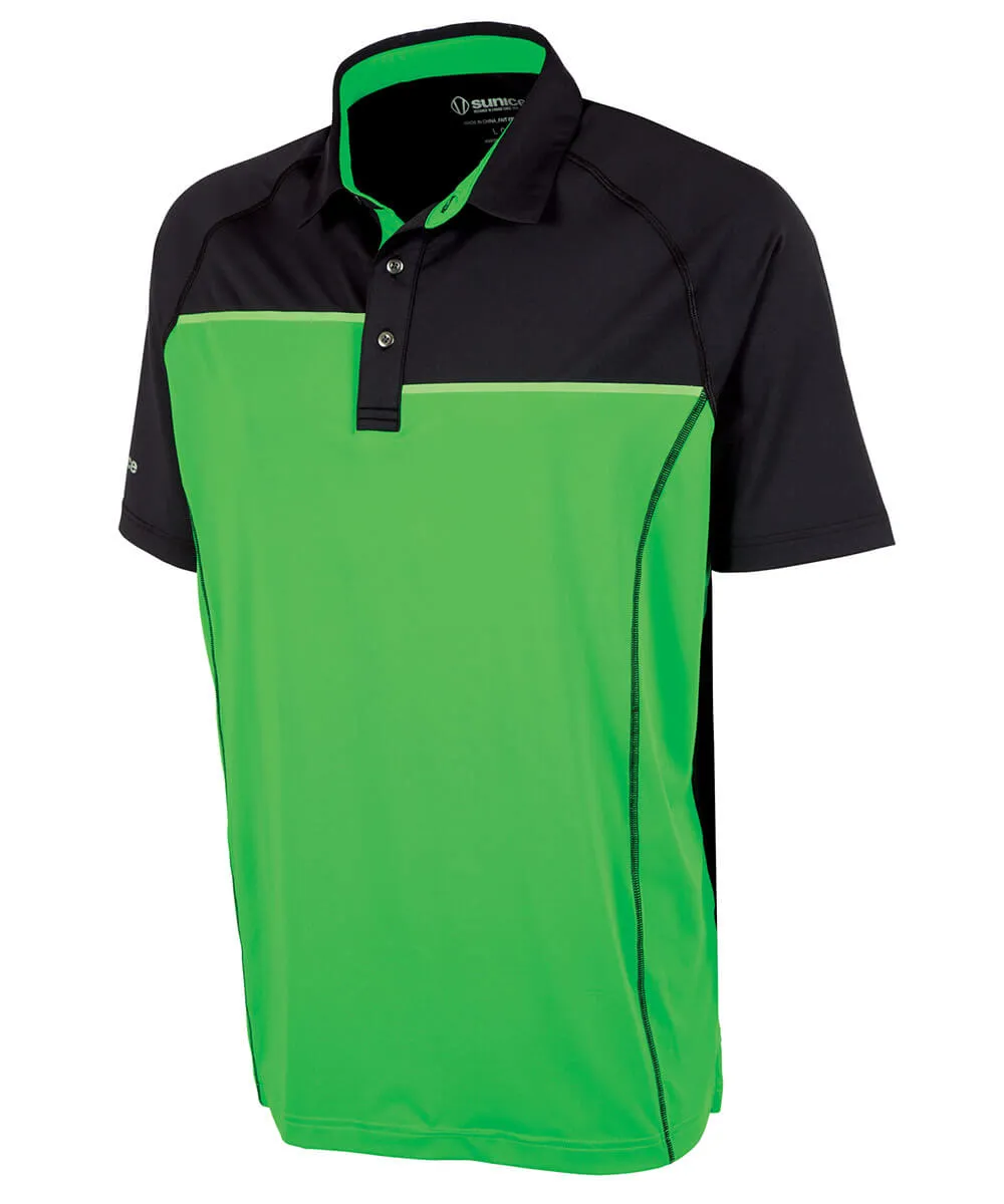 Men's Shane Colorblock Short Sleeve Polo Shirt