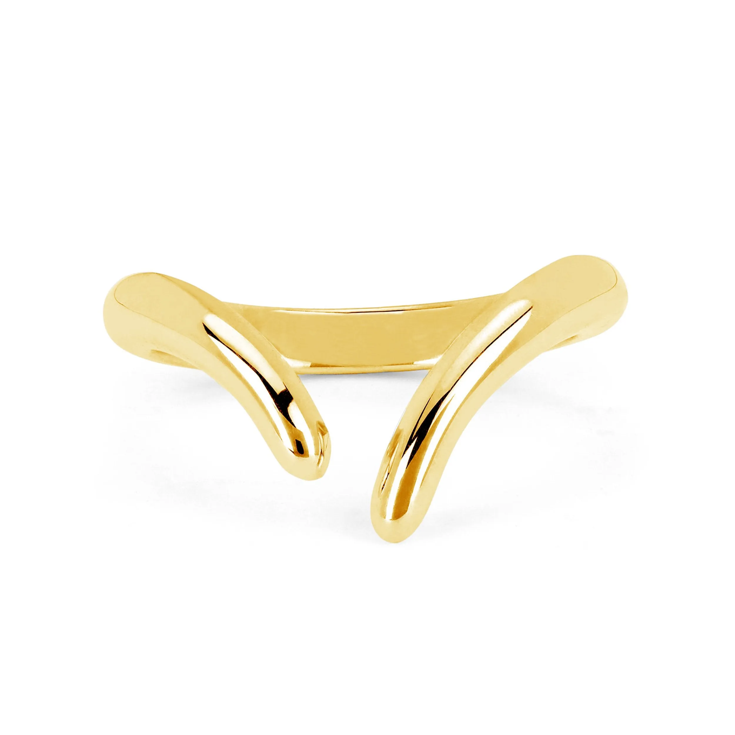 Solid Tusk Ring for Men