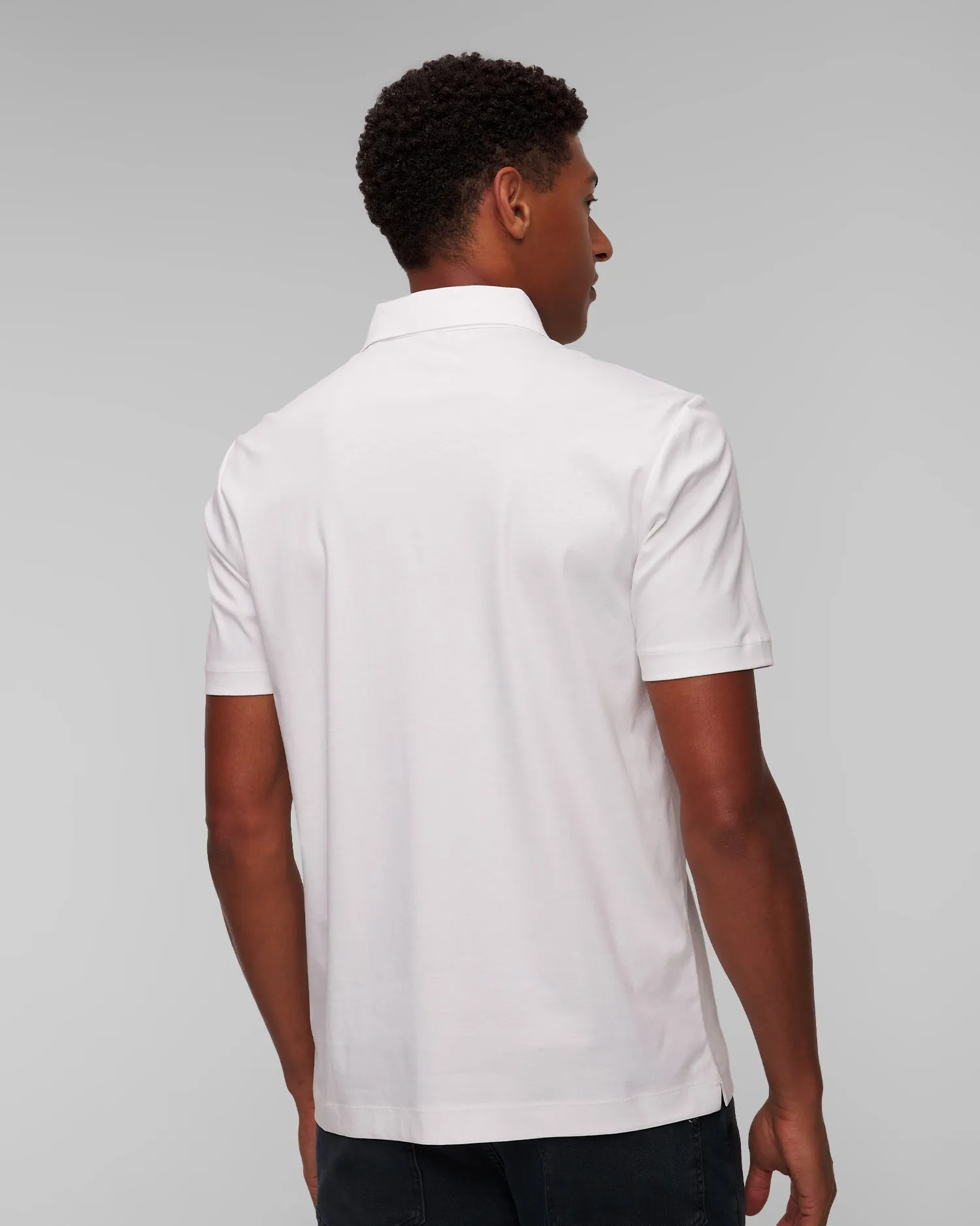 Men’s white polo Hugo Boss C-Parris 50520297-100