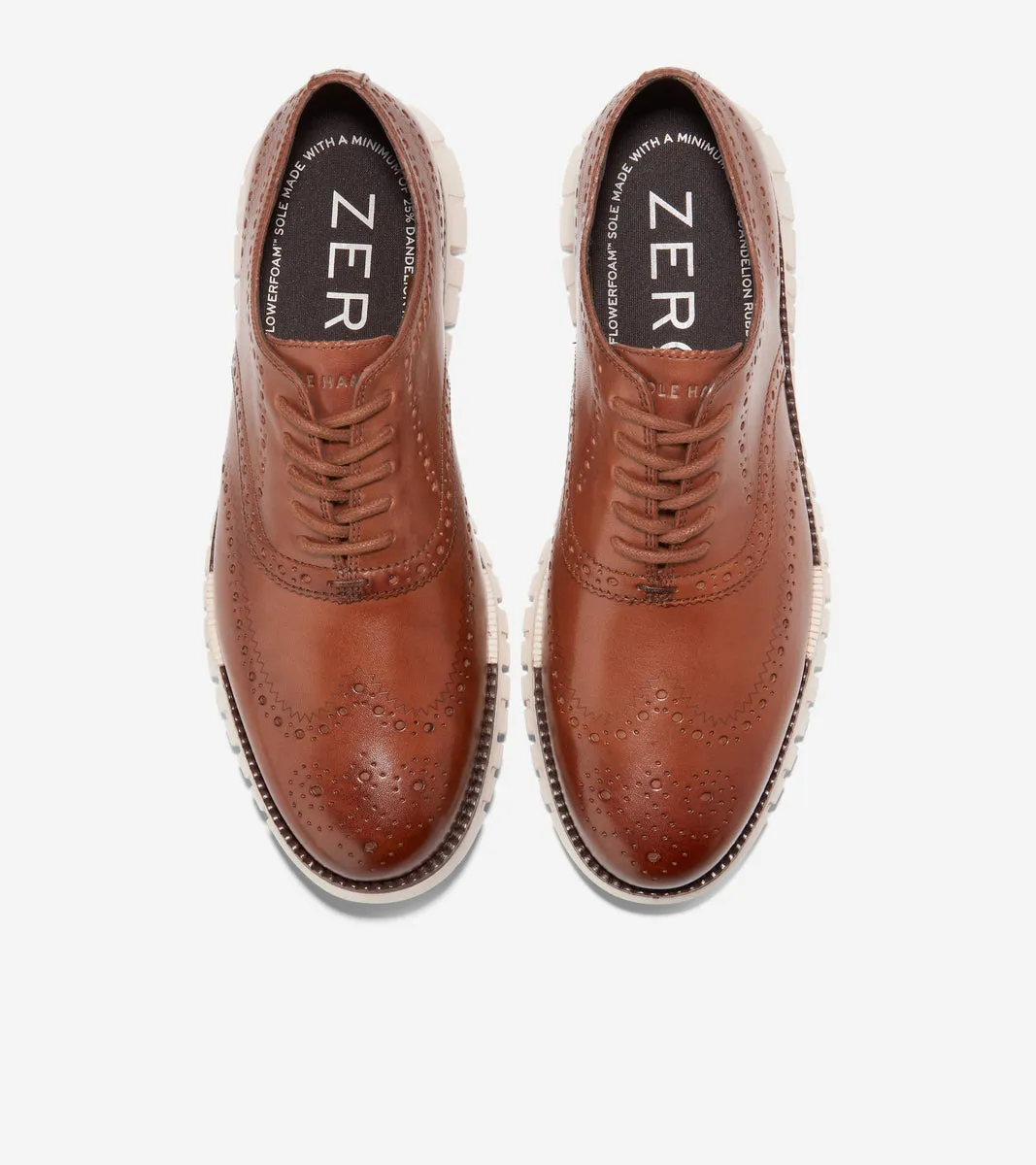 Men's ZERØGRAND Remastered Wingtip Leather Shoes