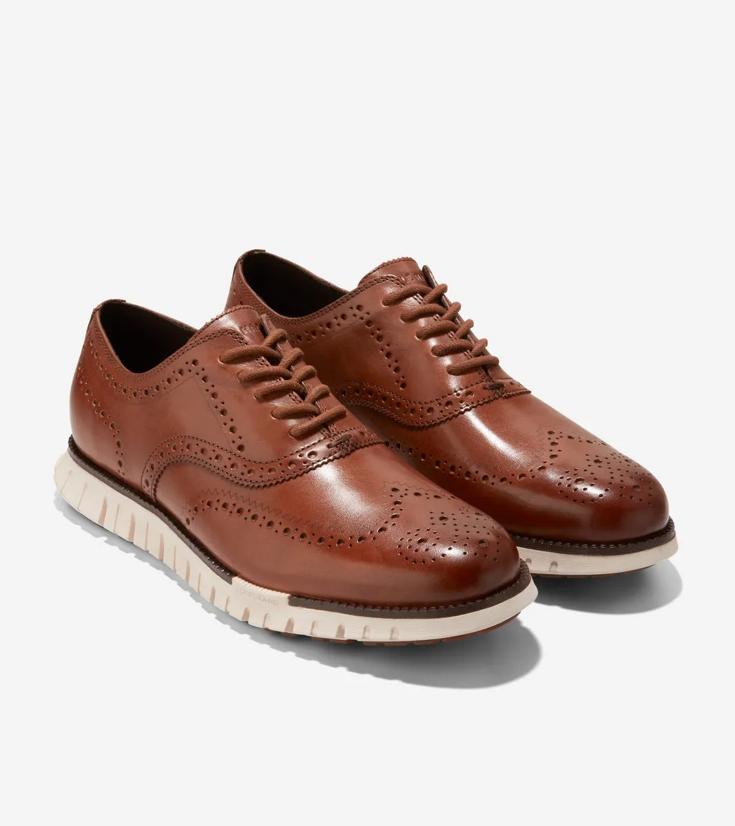 Men's ZERØGRAND Remastered Wingtip Leather Shoes