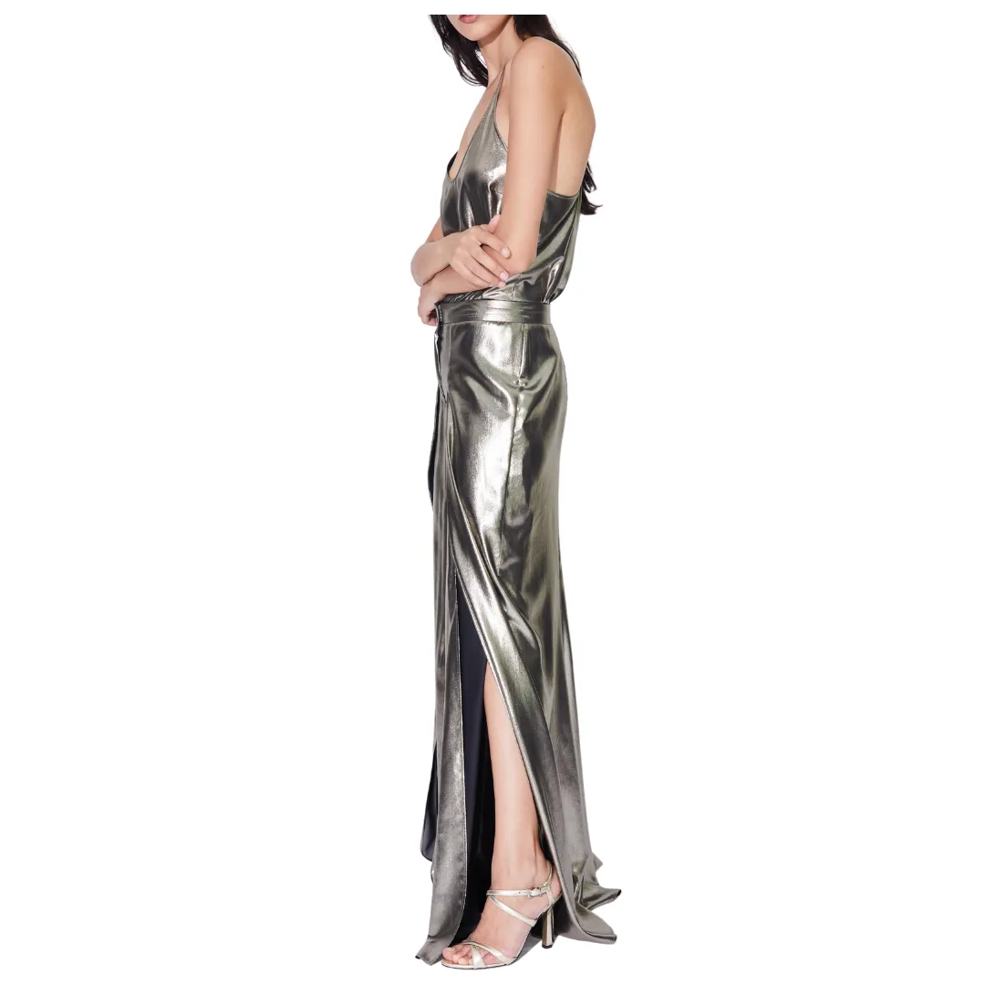 Shiny Metallic Pants