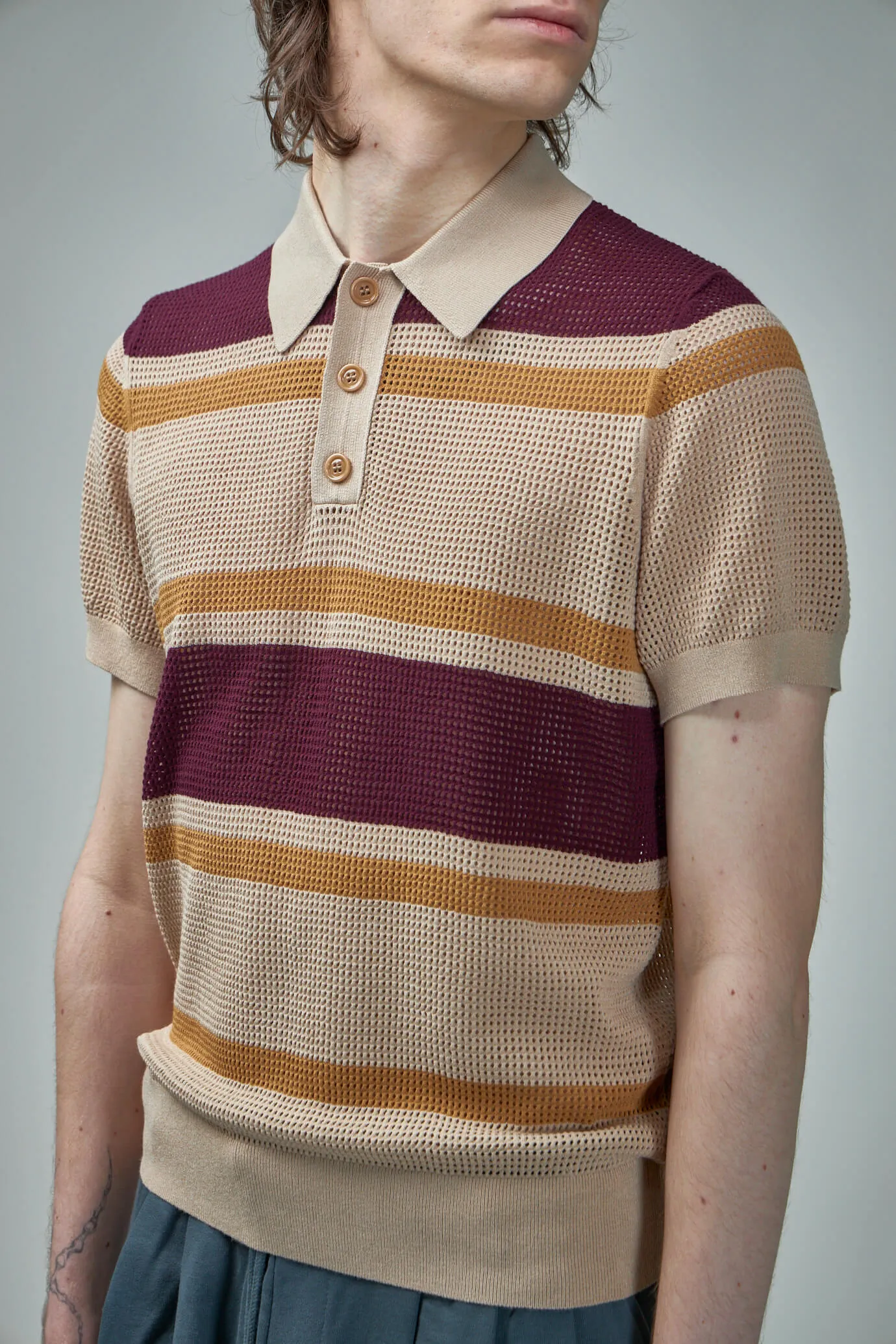 Mindo Stripe Polo