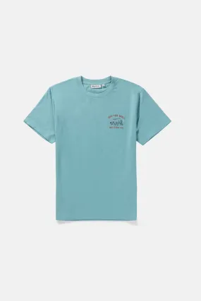 Mineral Blue Worn Path Short-Sleeve T-Shirt