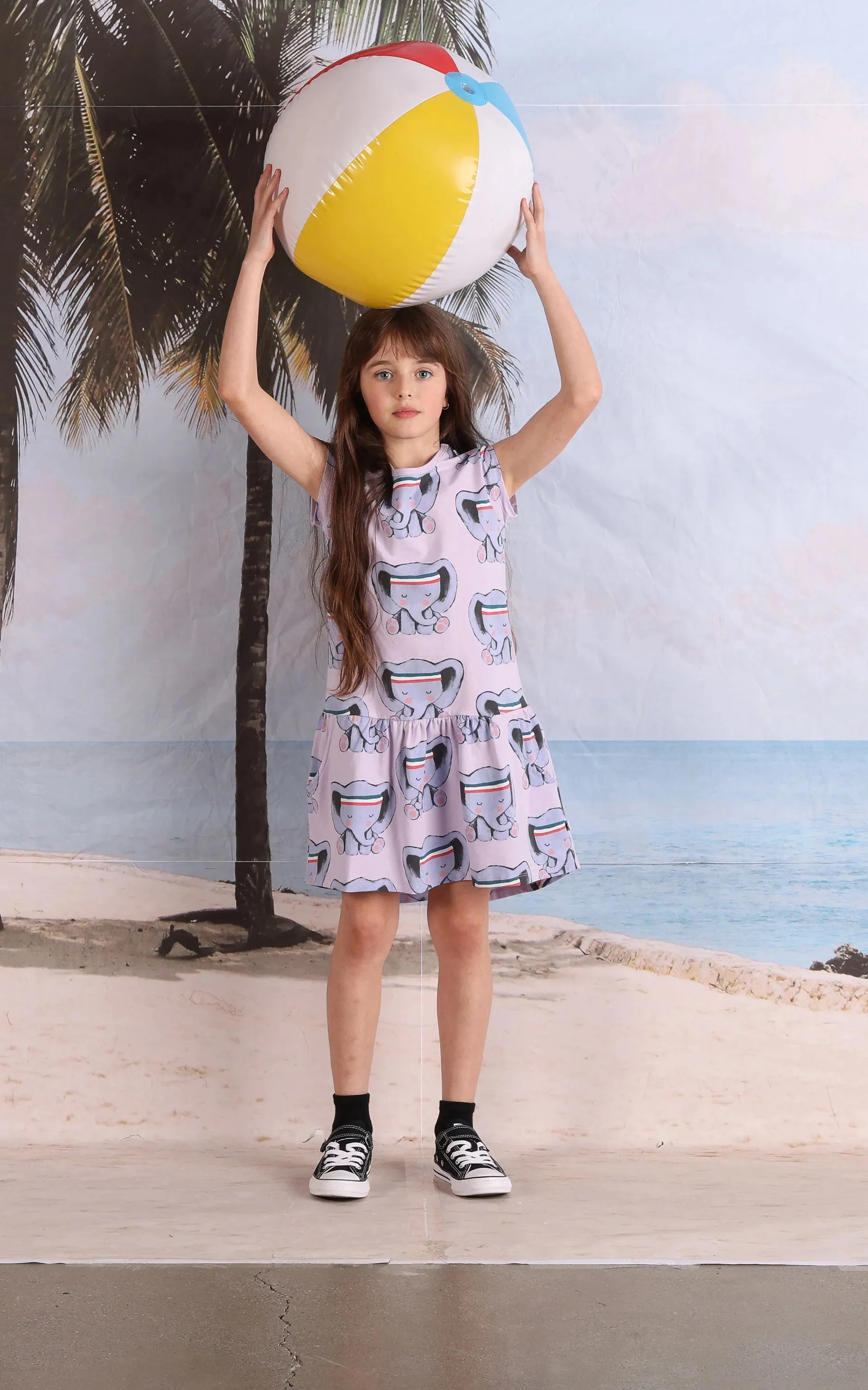 Sporty Minti Elephant Dress