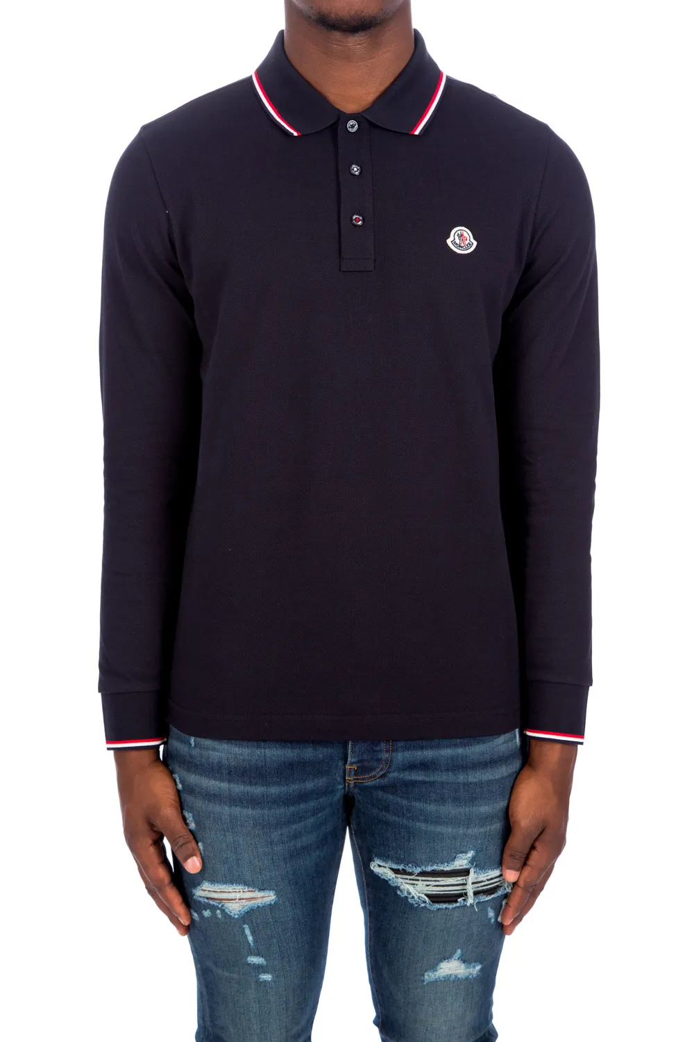 Moncler Ls Polo | Credomen