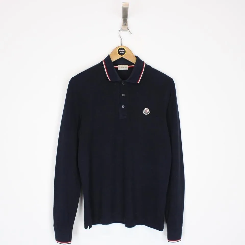 Moncler Maglia Manica Lunga Polo Shirt Small