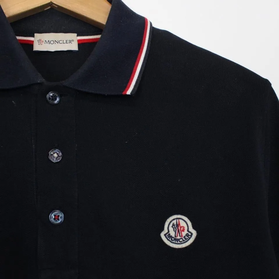 Moncler Maglia Manica Lunga Polo Shirt Small