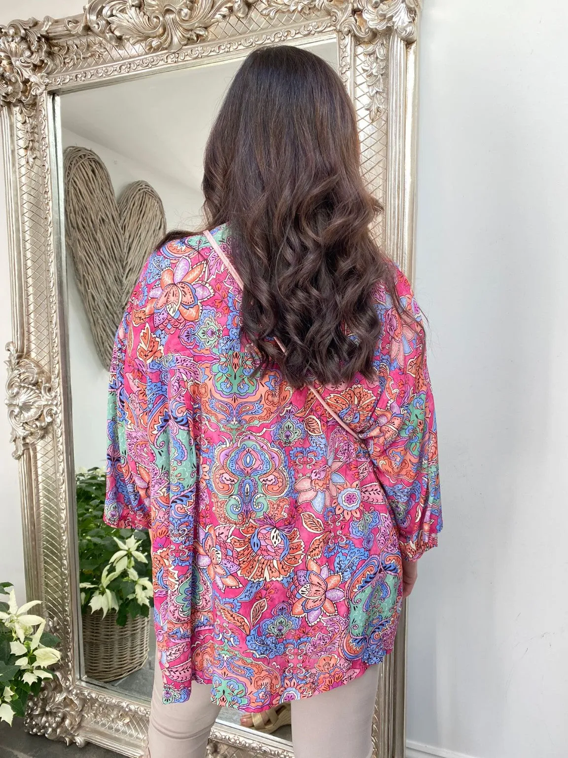 Layla Multicolor Paisley Shirt