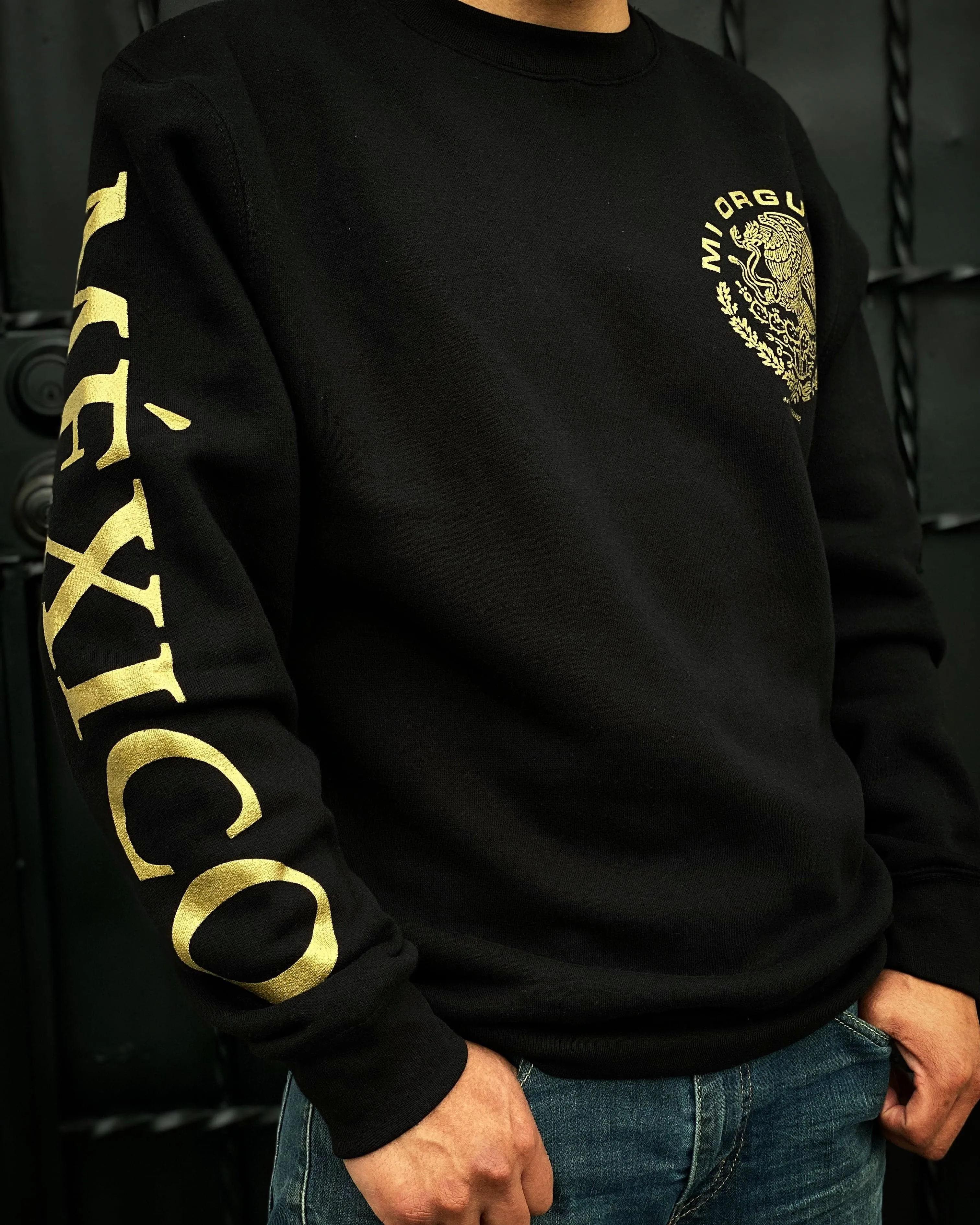 MXICO BLACK SWEATSHIRT