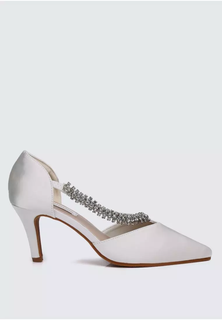 My Ballerine My Ballerine Everly Comfy Heels In Ivory