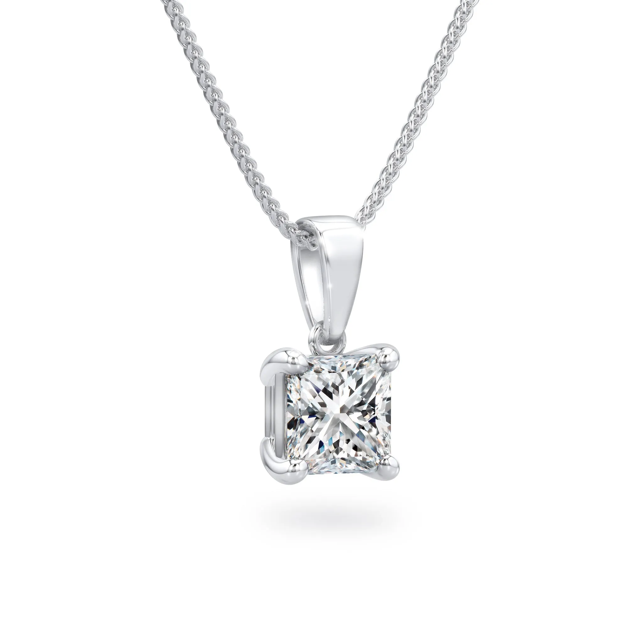 My Girl Solitaire Diamond Pendant