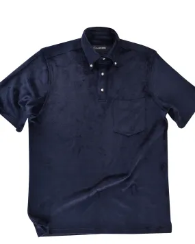 Navy Soft Terry Polo