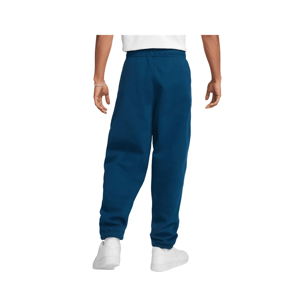 Nike Men's Solo Swoosh Fleece Pants Valerian Blue