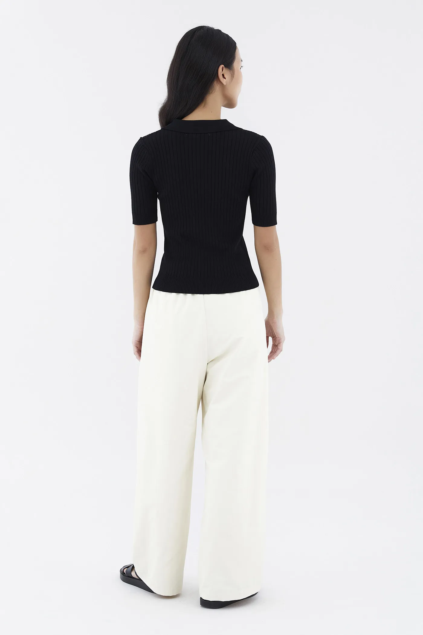 Nodelyn Polo Knit Top